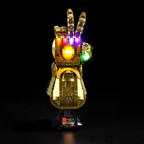 BRIKSMAX Led Lighting Kit for Infinity Gauntlet - Compatible with Lego 76191 Building Blocks Model- Not Include The Lego Set