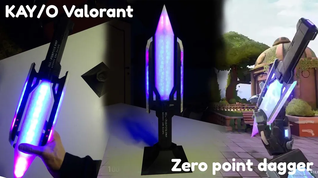 KAY/O Zero point (knife), Valorant kayo cosplay