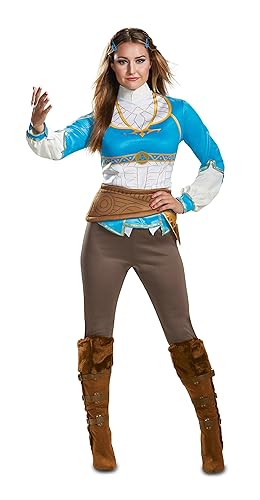 Disguise Women's Zelda Breath of The Wild Adult Costume - Multi - M (8-10)