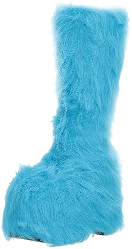 Ellie Shoes Women's 500-fuzz Chelsea Boot - 7 - Blue