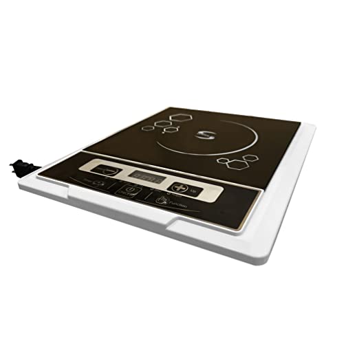 FixtureDisplays® Induction Cooktop Cooker Hot Plate Heating Cooking Burner Stove Portable Dorm Camping 2000 Watts 12037