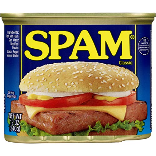 Spam Classic, 12 Ounce Can (Pack of 12) - 12 Ounce (Pack of 12)