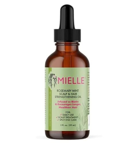 Mielle Rosemary Mint Oil 2oz / 59 ml Rosemary Essential Oil - Unisex Hair