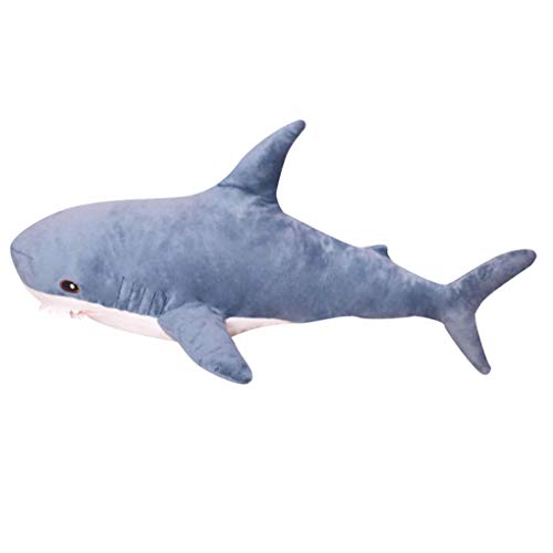 Soft Bite Shark Plush Toy Pillow Cushion Gift for Children