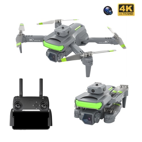 Ninja Dragon Phantom K PRO 4 Way Anti Collision Smart Drone With Optical Flow - Gray
