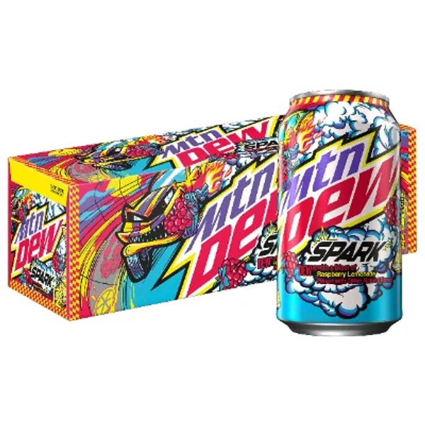 Mtn Dew Spark Raspberry Lemonade, 12oz 12pk