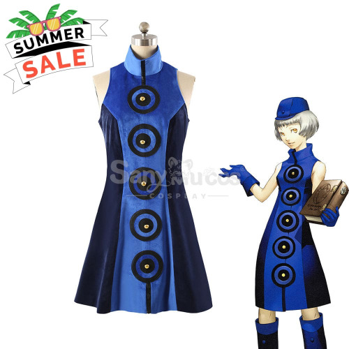【Custom-Tailor】Game Persona 3 Cosplay Elizabeth P3 Cosplay Costume - Female / S