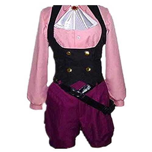 EChunchan 2017 Persona 5 Noir Cosplay Haru Okumura Costume with Hat - Female S