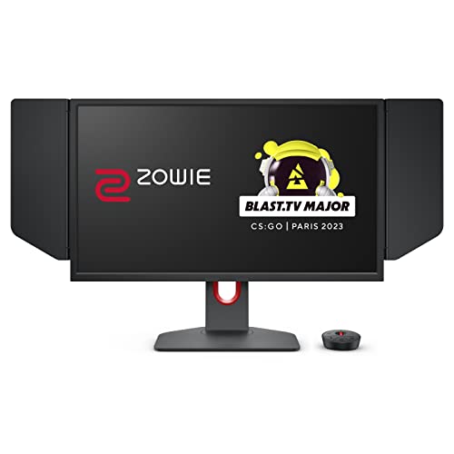 BenQ Zowie XL2566K 24,5 Zoll TN 360 Hz Gaming-Monitor | Bewegungsschärfe mit DyAc+ | 1080P | XL Setting to Share | Farbmodi | Anpassbares Quick Menü, Schwarz - XL2566K (24,8 Zoll, 360 Hz, 1ms, DyAc, XL-Einstellung zum Teilen)