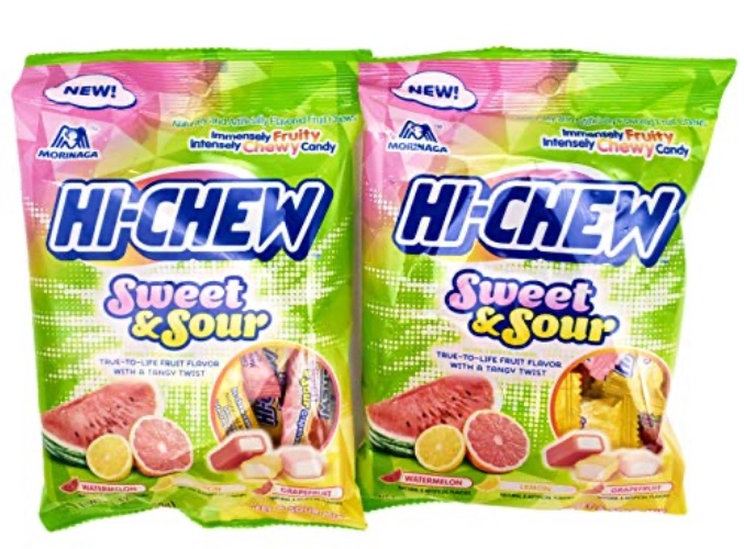 Hi-Chew Sweet & Sour Lover's Snack Pack with Two 3.17-oz Sweet & Sour Packs