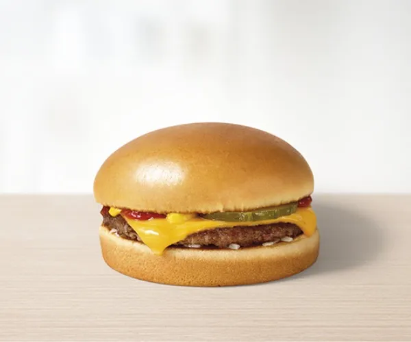 dwa cheeseburgery