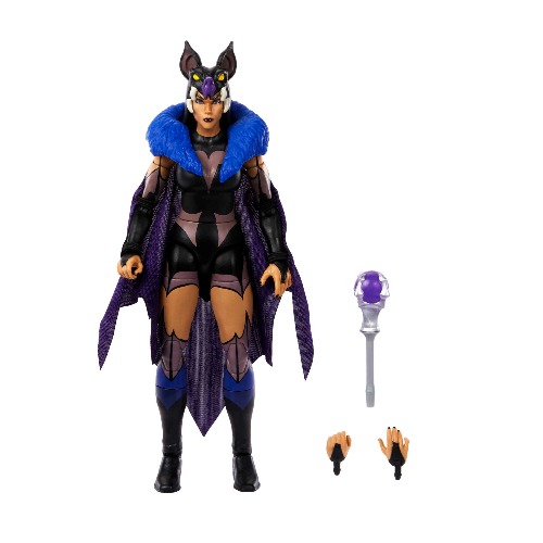 Masters of the Universe Masterverse Action Figure Sorceress Evil-Lyn, Deluxe Collectible with Magic Scepter Accessory & Swappable Hands, MOTU Toy Gift, HLB39