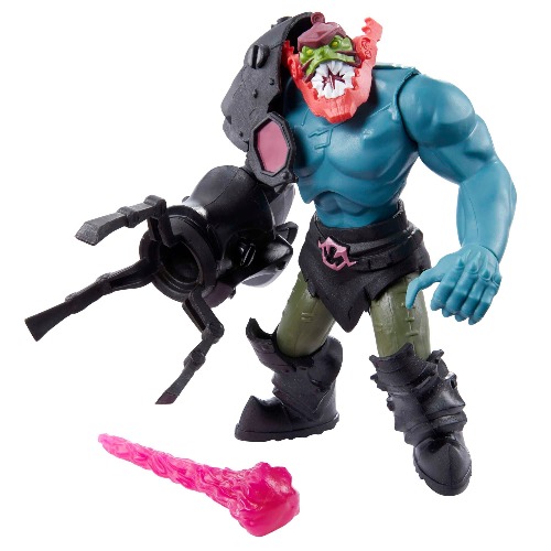 He-Man and The Masters of the Universe Trap Jaw Action Figure with Power Attack Move & Accessory Inspired by MOTU Netflix Animated Series, 5.5-in Collectible Toy for Kids & Fans​, HBL69
