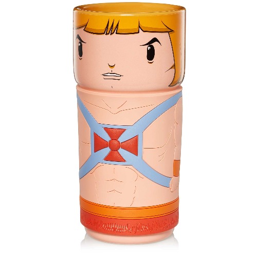 CosCups by Numskull Masters of the Universe Revelation He-Man Ceramic Mug with Rubber Sleeve 400ml - Official He-Man Merchandise