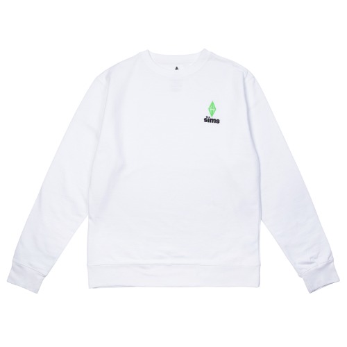 The Sims™ Embroidered Crewneck Sweatshirt | L