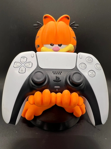 Garfield painted plastic ps4/5 gamepad phone display holder apple Samsung LG