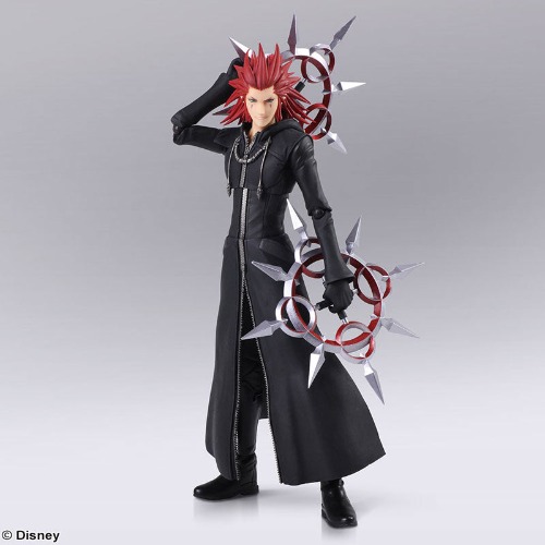 Kingdom Hearts III - Axel - Bring Arts (Square Enix) - Brand New