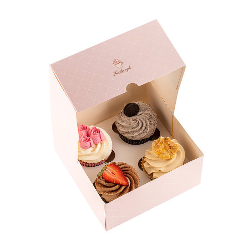 BESTSELLING CUPCAKES - 4 in box | ENIMMÜÜDUD TASSIKOOGIKARBID - 4tk karbis | Default Title