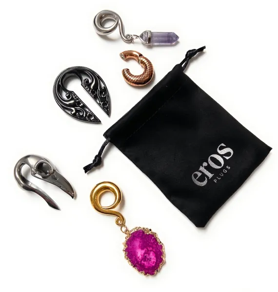 Mystery Ear Weight / Hangers  / Ear Plug / gauges / plug Grab 316l steel