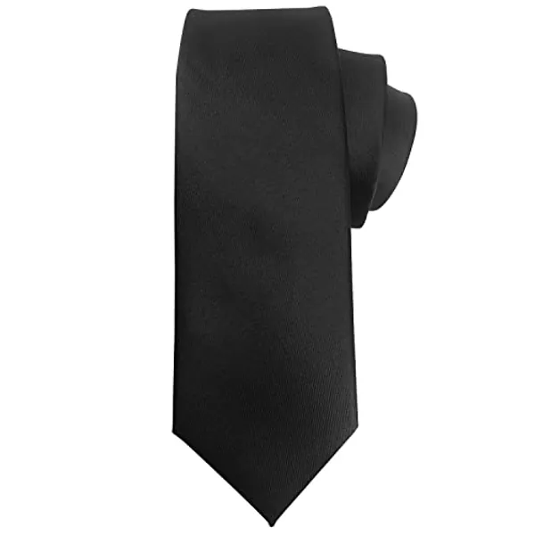 Murong Jun Men's Ties Solid Pure Color 3.15"(8cm) Plain Formal Ties For Men