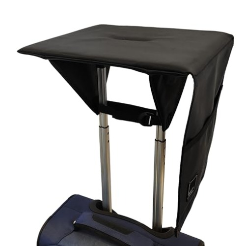 Travel Accessory by Travel Ledge - 10.5" X 11.0" Attachable Travel Table for Your Roller Luggage