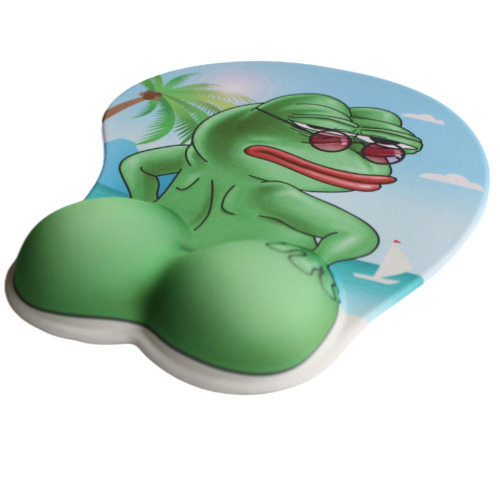 PepeMods Mouse Pad with Gel Wrist Support