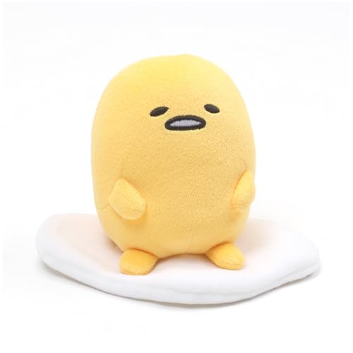 GUND Sanrio Gudetama The Lazy Egg Plush, Gudetama Sitting Pose, Stuffed Animal for Ages 1 and Up, 4.25” - 4.25 in - Gudetama Sitting