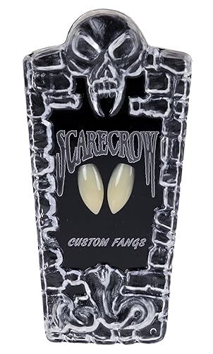 Scarecrow Classic Custom Fangs, Natural, One Size (SK100)