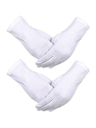 2 Pairs Nylon Cotton Gloves