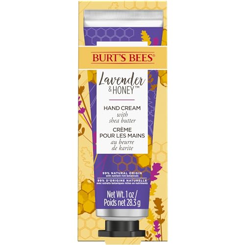 Burt’s Bees Hand Cream for Very Dry Hands, Lavender & Honey, Hand Moisturiser