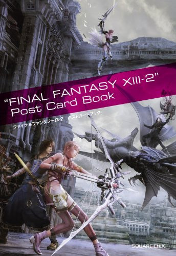 Final Fantasy Xiii 2 Post Card Book - Pre Owned