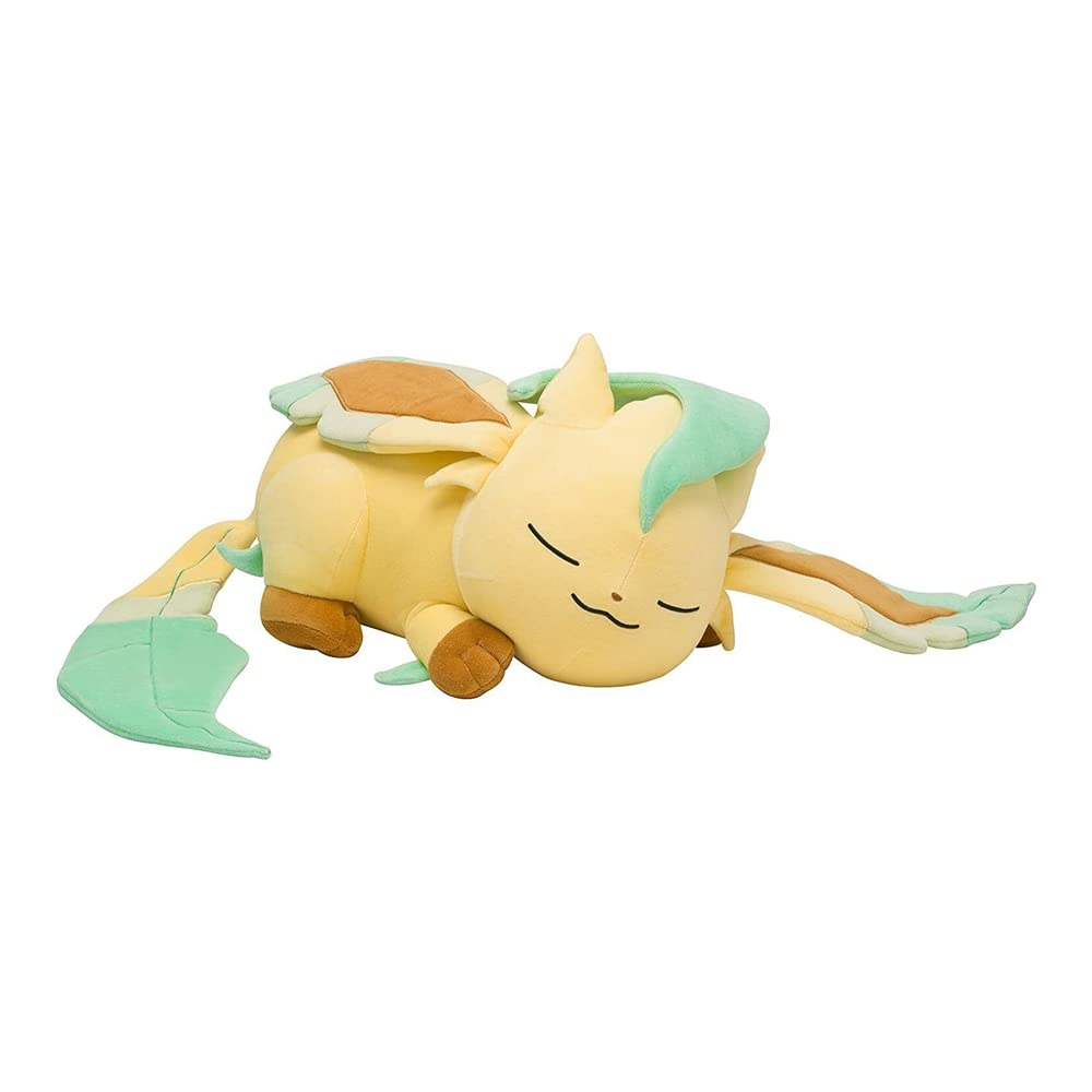 AmBayz Eeveelution Big Sleep Leafeon Plush Toy Stuffed Toys Doll Doll for Children