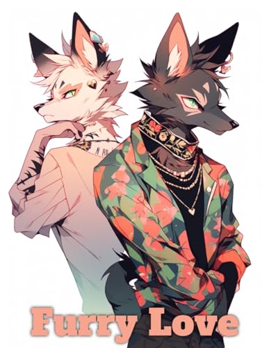Furry Love: A coloring book for people who love furries