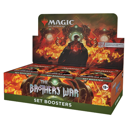 Magic: The Gathering The Brothers’ War Set Booster Box, 30 Packs (Englische Version)