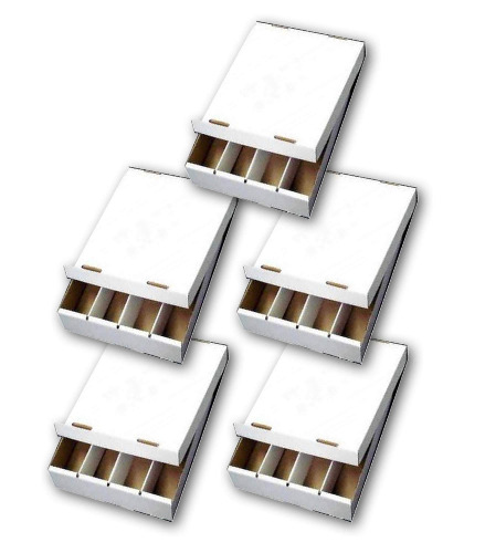 THIRD PARTY Aufbewahrungsbox für 4.000 Karten (Magic The Gathering / Yu-G-IOH! Karten) (5 Boxen)