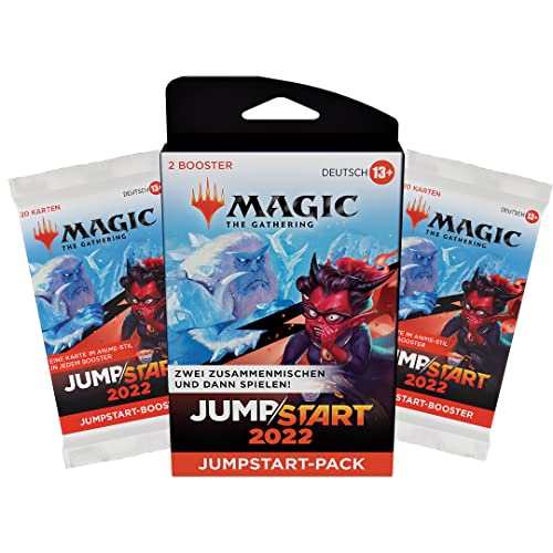 Magic: The Gathering Jumpstart 2022 Booster-2er-Packung (Deutsche Version) - Booster-2er-Packung