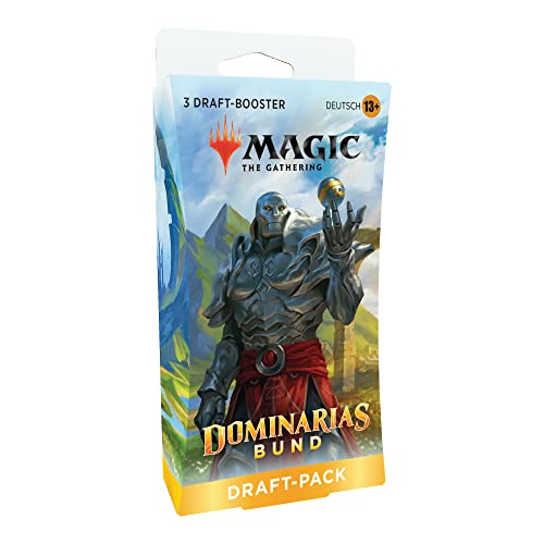 Magic the Gathering Dominaria 3-Booster-Draft-Pack (Deutsche Version), Multi, D07021000 - 3-Booster-Draft-Pack
