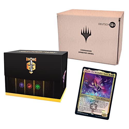 Magic: The Gathering Straßen von Neu-Capenna Commander-Deck – Umnieter-Unheil, Minimal verpackte Version (Deutsche Version)