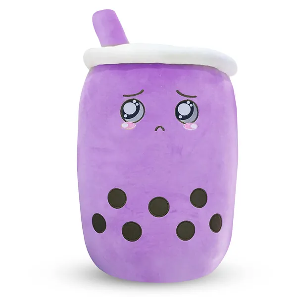 Boba Plush Pillow Bubble Tea 