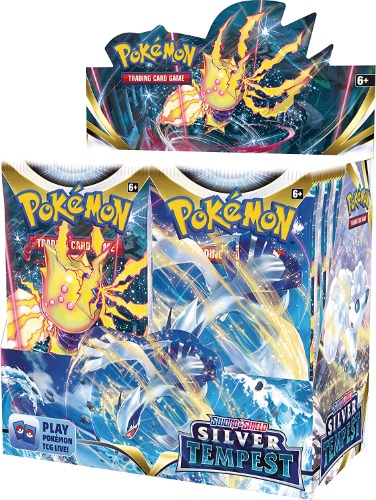 Pokémon TCG: Sword & Shield-Silver Tempest Booster Display Box (36 Packs)
