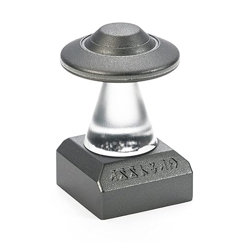 Holyoops UFO Artisan Keycap CNC Anodized Aluminum Compatible Cherry MX switches Black Back Lit Rotatable - HolyOops UFO Keycap x1