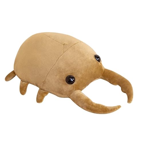 RONOSEN Beetle Plush Toy Plush Pillow Doll Insect Beetle Plush Toy Pillow Stuffed Toy Plush Pillow Children Children Girls Boys Baby (50CM, Maroon) - 50CM - Maroon