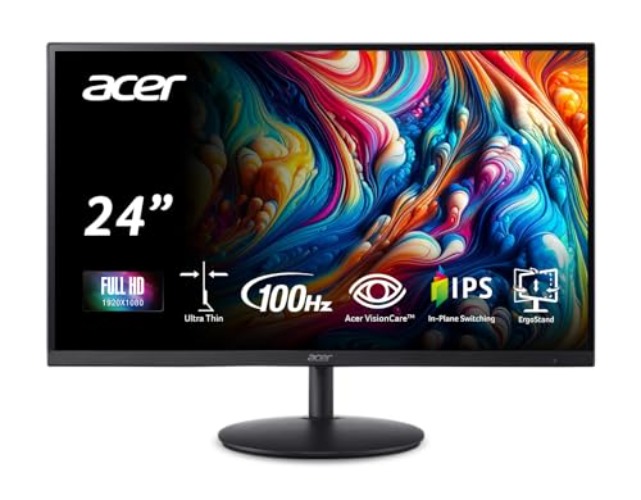 Acer SH2 SH242Y EBMIHX 23.8" 1920 x 1080 Monitor