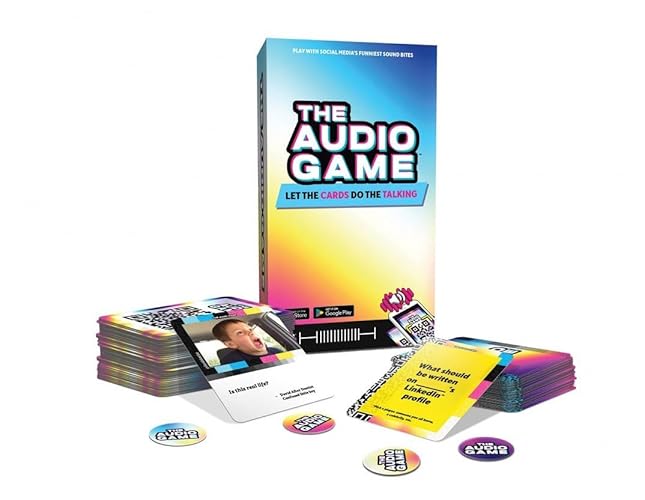 The Audio Game - Adult Party Game - Scan and Hear The Hilarious Cards - Includes Social Media Viral Clips - Ultimate Game Night, 17+ Years Old