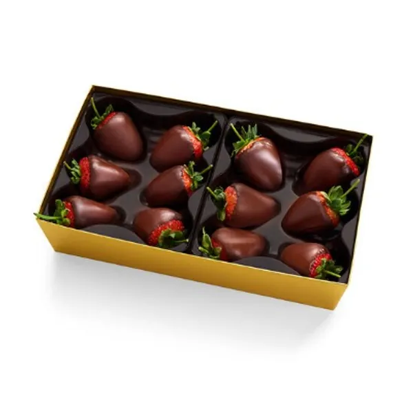 Milk Chocolate Dipped Strawberries, Dozen