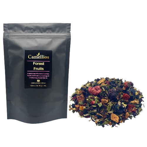 Forest Fruits Tea, Herbal Loose Leaf Tea, Camellios (200g/7oz)
