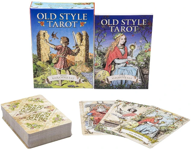 Old Style Tarot Deck & Book Set