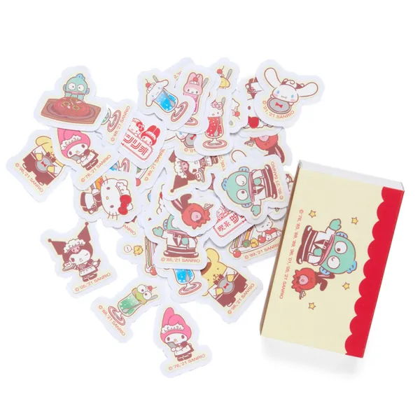 Hello Kitty & Friends Cafe Sticker Flakes