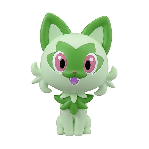 BANDAI Hobby - Pokémon - #18 Sprigatito Pokémon Quick!! Model Kit