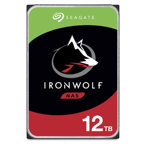 Seagate IronWolf 12TB NAS Internal Hard Drive HDD – 3.5 Inch SATA 6Gb/s 7200 RPM 256MB Cache for RAID Network Attached Storage – Frustration Free Packaging (ST12000VN0008) - 12TB HDD